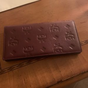 Authentic MCM Klara Monogram Wallet